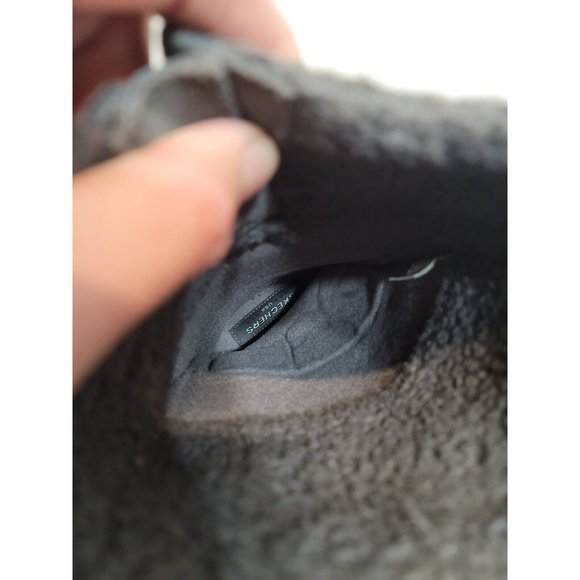 SKECHERS Women's Size 8 Keepsakes Fahrenheit Boot Sweater & Suede Gray 47351 - Picture 4 of 8